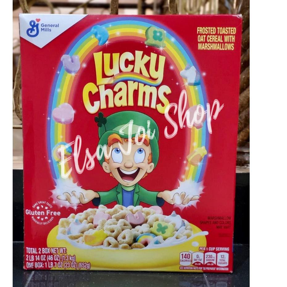 

BantingHarga General Mills Lucky Charms CEREAL with Marshmallows Gluten Free 23 oz / 652g