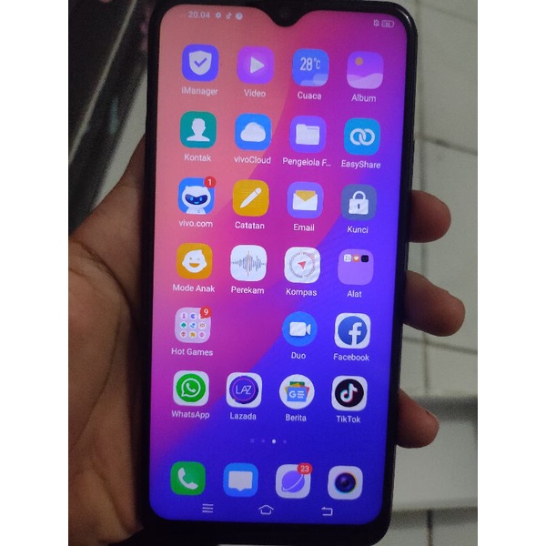 Vivo Y15 ram 4/64 second Like New