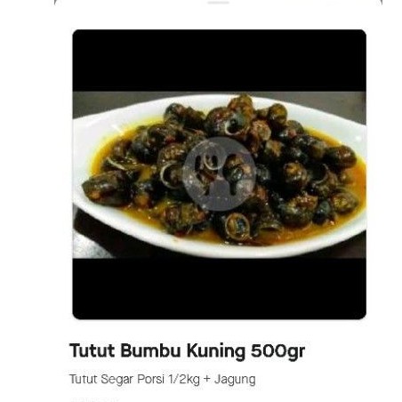 

Tutut Bumbu kuning 500 gram 1/2kg