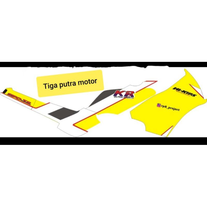 striping custom ninja r 150