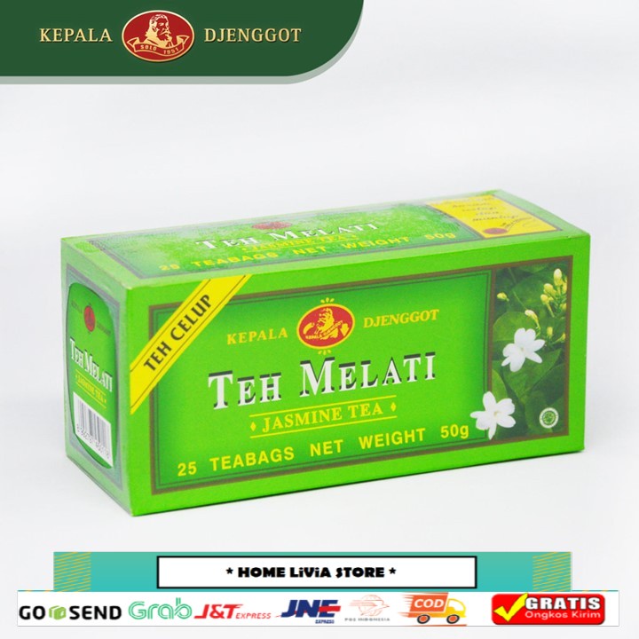 

Kepala Djenggot Teh Melati Celup 50gr