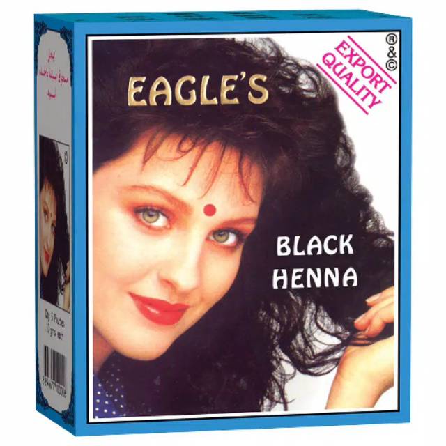 Eagle's Henna Black - Brown - Burgundy Henna - Semir rambut per Sachet