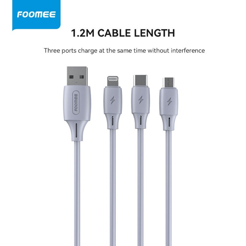 Foomee NF17 Kabel Data 3 in 1