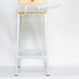 Kursi cafe bar besi kayu jati belanda Shopee Indonesia Kursi cafe bar besi kayu jati belanda Shopee Indonesia