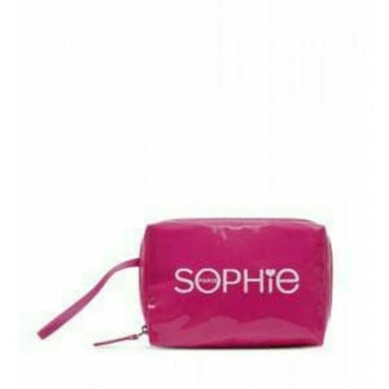 Prune magenta pouch by Sophie Paris