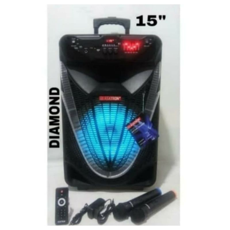 ASATRON DIAMOND SPEAKER PORTABLE MEETING 15INCH