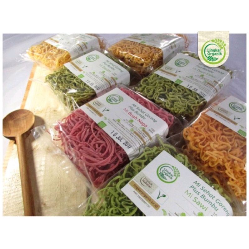 Lingkar Organik - Mie Sayur Sehat Goreng Plus Bumbu 85gr