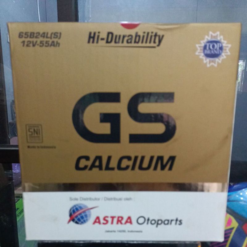 Jual Aki Mobil CRV HRV GS ASTRA CALCIUM ASLI OTOPARTS NS60LS / 65B24LS