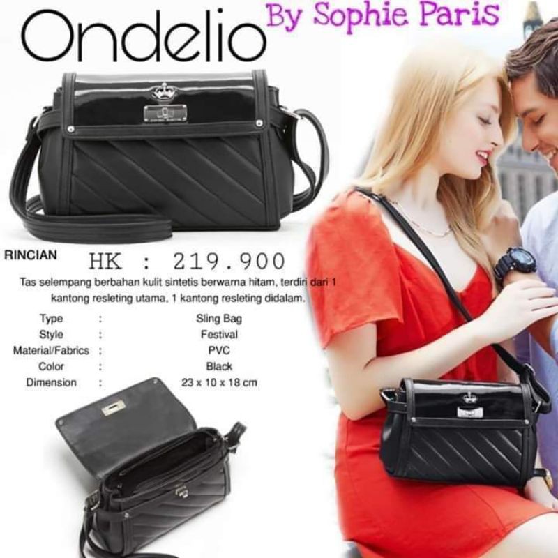 Shopee Martin tas selempang tas Shopie tas Sophie Paris Ondelio Bag