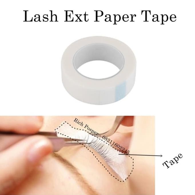 

HOT SALE Lash Extension Paper Tape Lebar 1.2 cm , Panjang 4.5 meter Terjamin