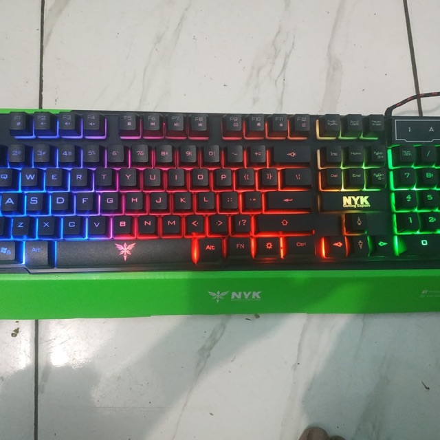 keyboard gaming NYK k-02 backlight / NYK K02 RGB