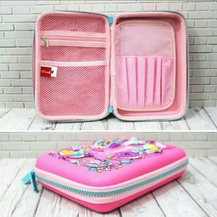 

Wow Pencil Hard Case Qitong Look Like Smiggle - Kotak Pensil 3D Sale!!!