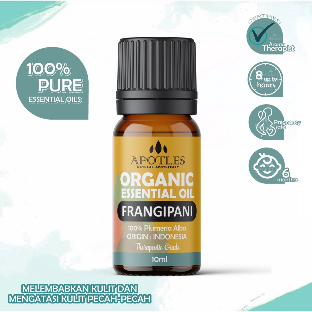 Frangipani Essential Oil - Minyak Aromaterapi Kemboja Frangipani Pure Essential Oil 10ml