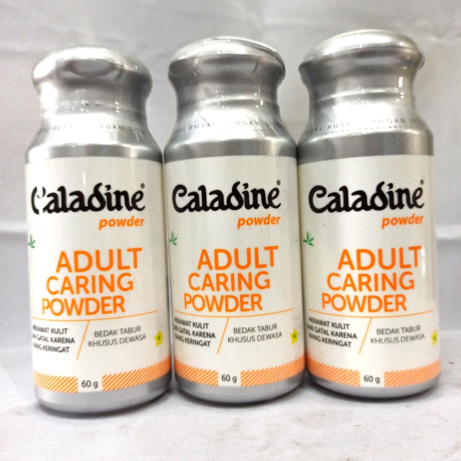 CALADINE ADULT CARING POWDER 110 Gram - Bedak Gatal Biang Keringat 60gr Dewasa Caladin