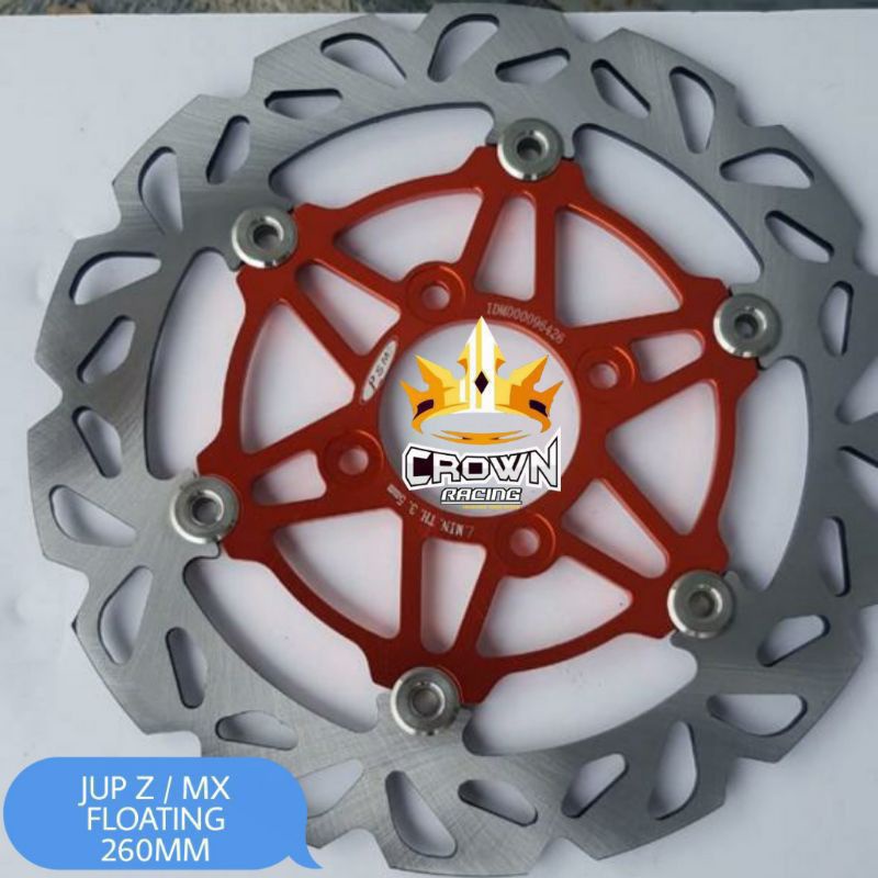 Piringan Cakram Depan PSM Jupiter Z  Vega new jupiter MX  MX 135 Floating 260mm cnc psm asli