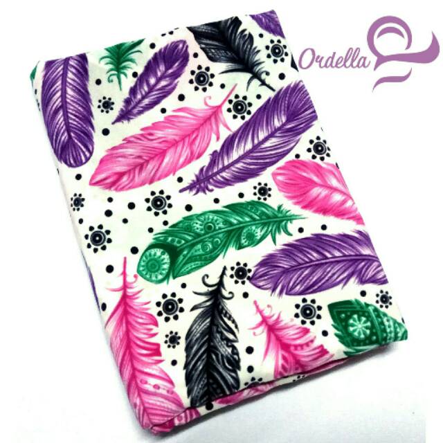 Jilbab Motif Segi Empat Syari Jumbo Ordella Hijab - Kerudung Segi4 Jumbo - Kerudung Sekolah Wolfis