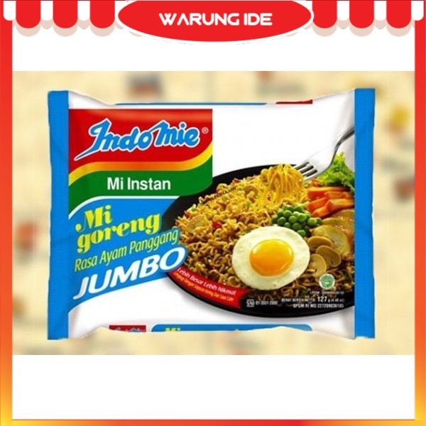 

INDOMIE MI GORENG RASA AYAM PANGGANG JUMBO 127 gr