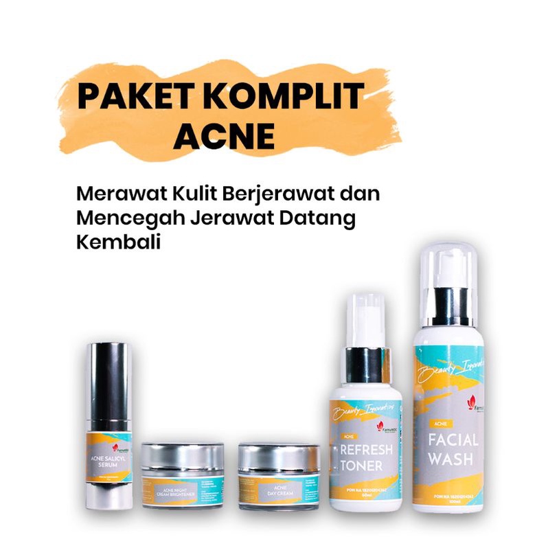 Farma Wdc - Paket komplit Acne original farma wdc BPOM