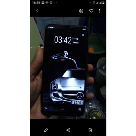 vivo y81 minus lcd ram 3/16 gb