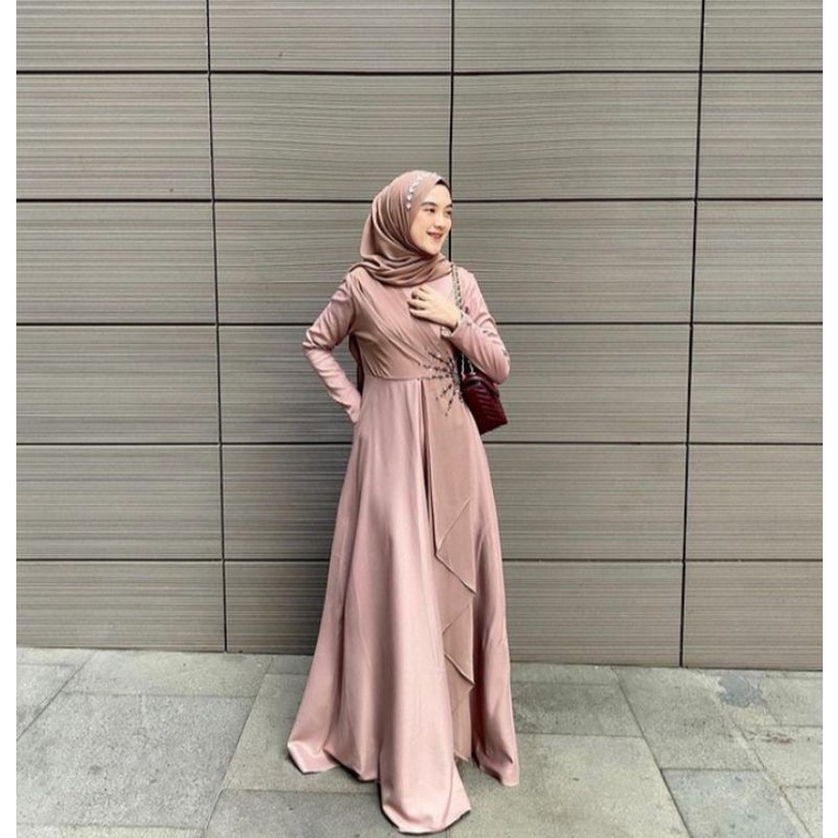 Gamila Dress|dress Payet|gamis ceruty Payet