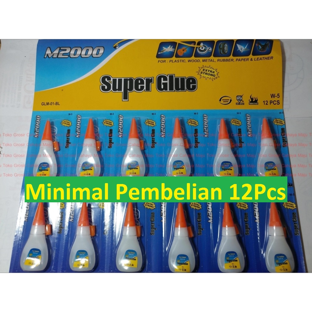 Lem Super Glue M2000 Multi Purpose Instant Adhesive (Pcs)