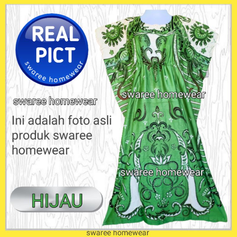 Daster Bali Batik Baju Daster Lowo Jumbo Arab Kekinian Rayon Murah Baju Santai Wanita Dewasa Motif Zara