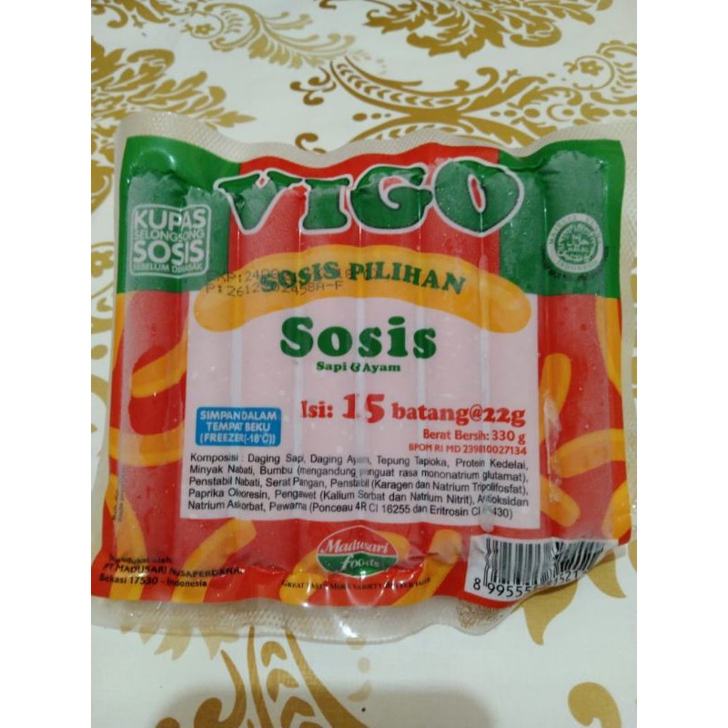 

Vigo Sosis Ayam 375g