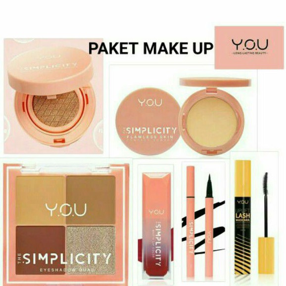 YOU PAKET NATURAL (FREE BEAUTY BLAND)/ YOU MAKE UP / SIMPLICITY / PAKET SESERAHAN HANTARAN