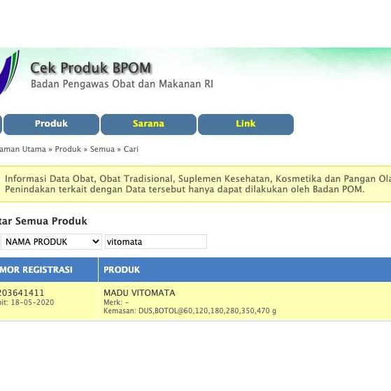 

Sikat Habis--Promo - Madu Kesehatan Mata Madu Vitomata Minus Katarak Glaukoma Dan glukoma Terbukti Ampuh & Cepat