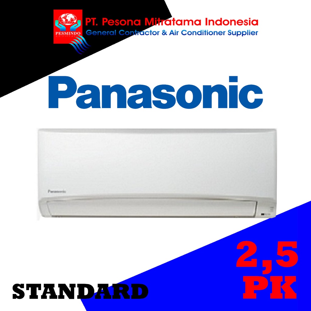 AC SPLIT PANASONIC STANDART 2,5 PK (CS/CU-YN24WKJ)