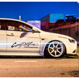 Stiker Mobil Mitsubishi Competition Stiker Lancer Xpander Stiker Mobil Mitsubishi Competition Stiker Lancer Xpander