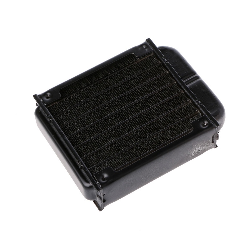 Bt Radiator Komputer Aluminium 80mm Pendingin Pendingin Air Untuk CPU GPU VGA Heatsink