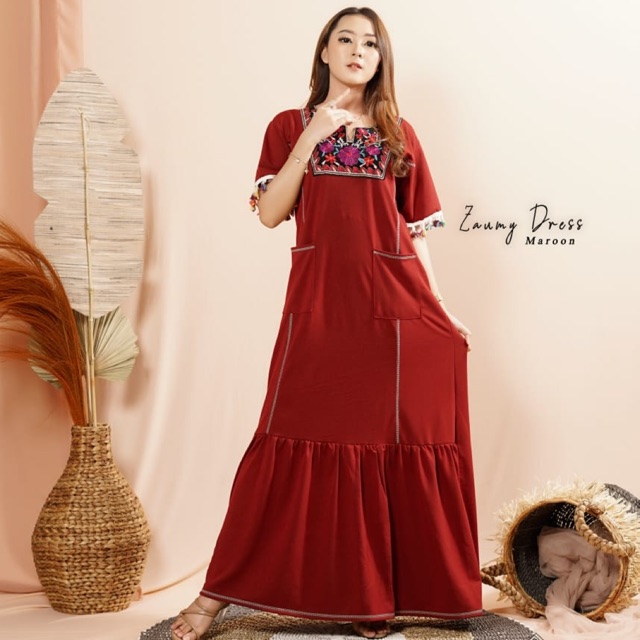 Daster Ghina Zaumy dress