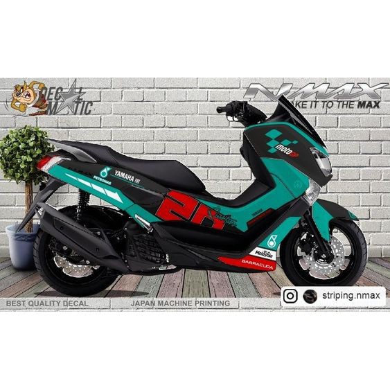 Decal Stiker FULL Body Yamaha OLD / NEW Nmax Petronas