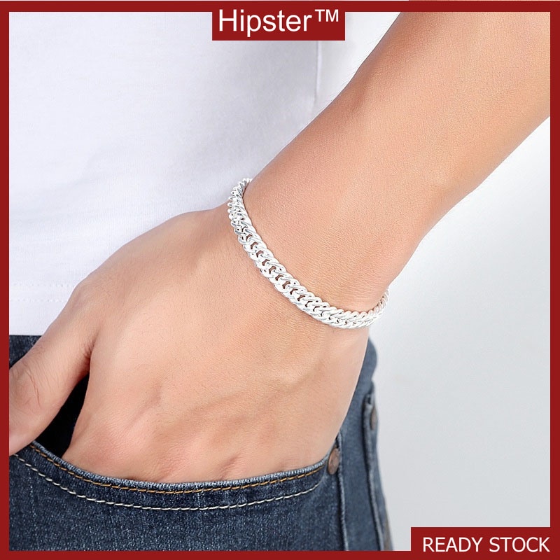 New Domineering Metal Chain Hip Hop High Street Bracelet