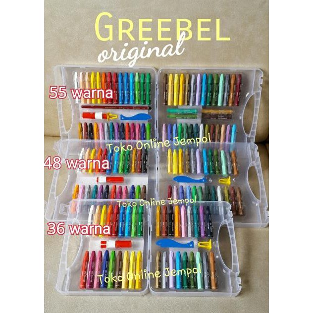 

ATK51 (ISI 36 TRANSPARANT) GREEBEL OIL PASTEL PP CRAYON KRAYON GREBEL