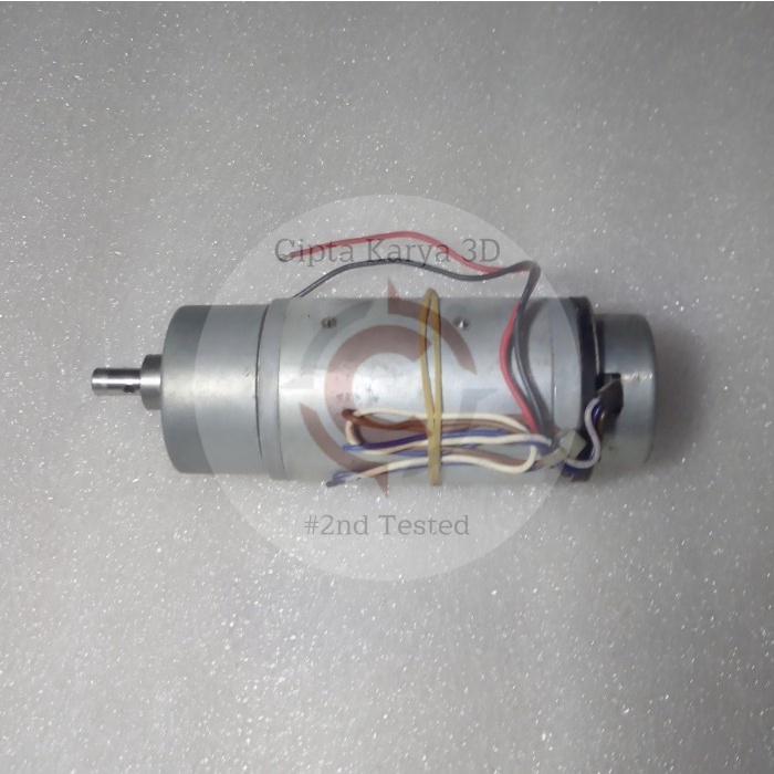 Motor Dinamo DC Gearbox Encoder Toshiba DGM 0021 2A Gear Box