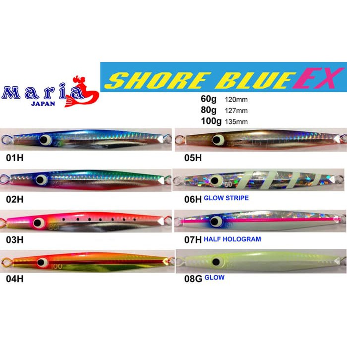 

Hot Promo Maria Shore Blue Ex 80g Color 03H