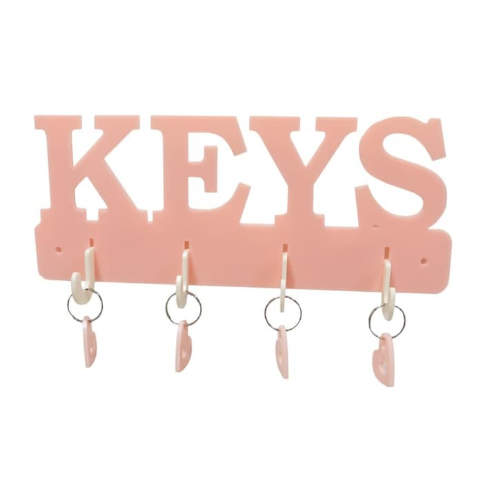 Rak Gantungan Kunci Set Sama Gantungan Motif Keys MB796