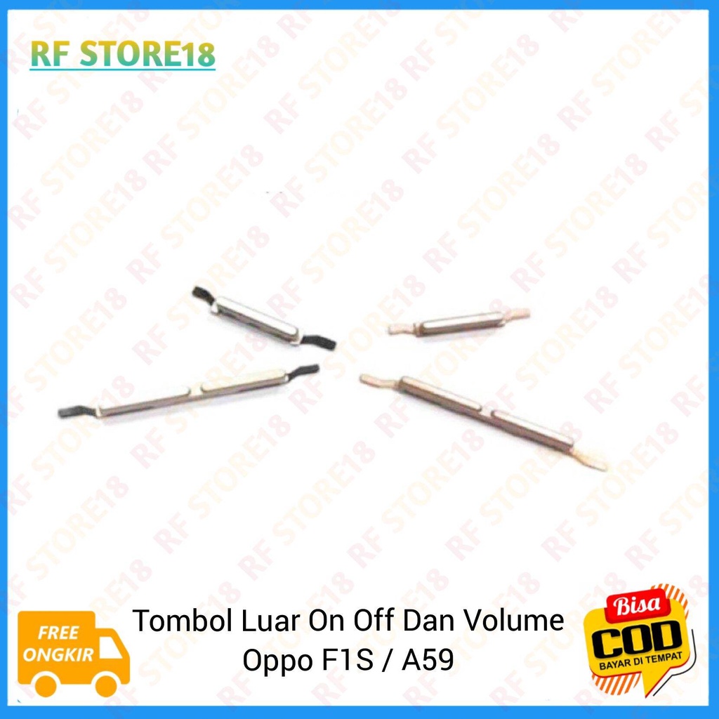 Tombol Power On Off Dan Volume Oppo F1S F1s / Tombol Pernik Luar Oppo F1s