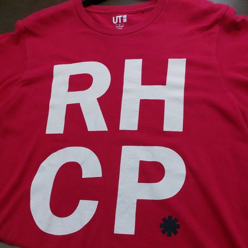 Kaos Band Red Hot Chili Paper RHCP Second