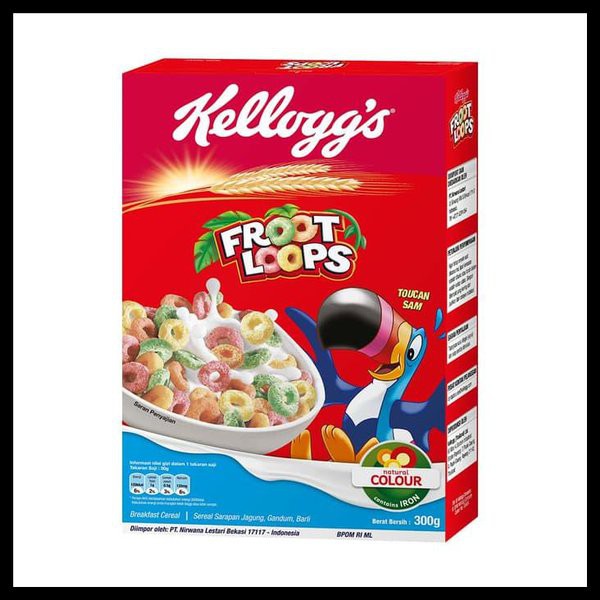 

Kelloggs FROOT LOOPS 300 gr
