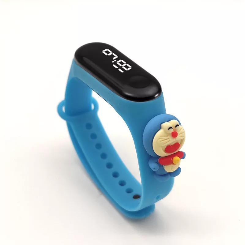 DS J017 Jam Tangan Anak Elektronik Led Motif Kartun Tahan Air Termurah IMPORT