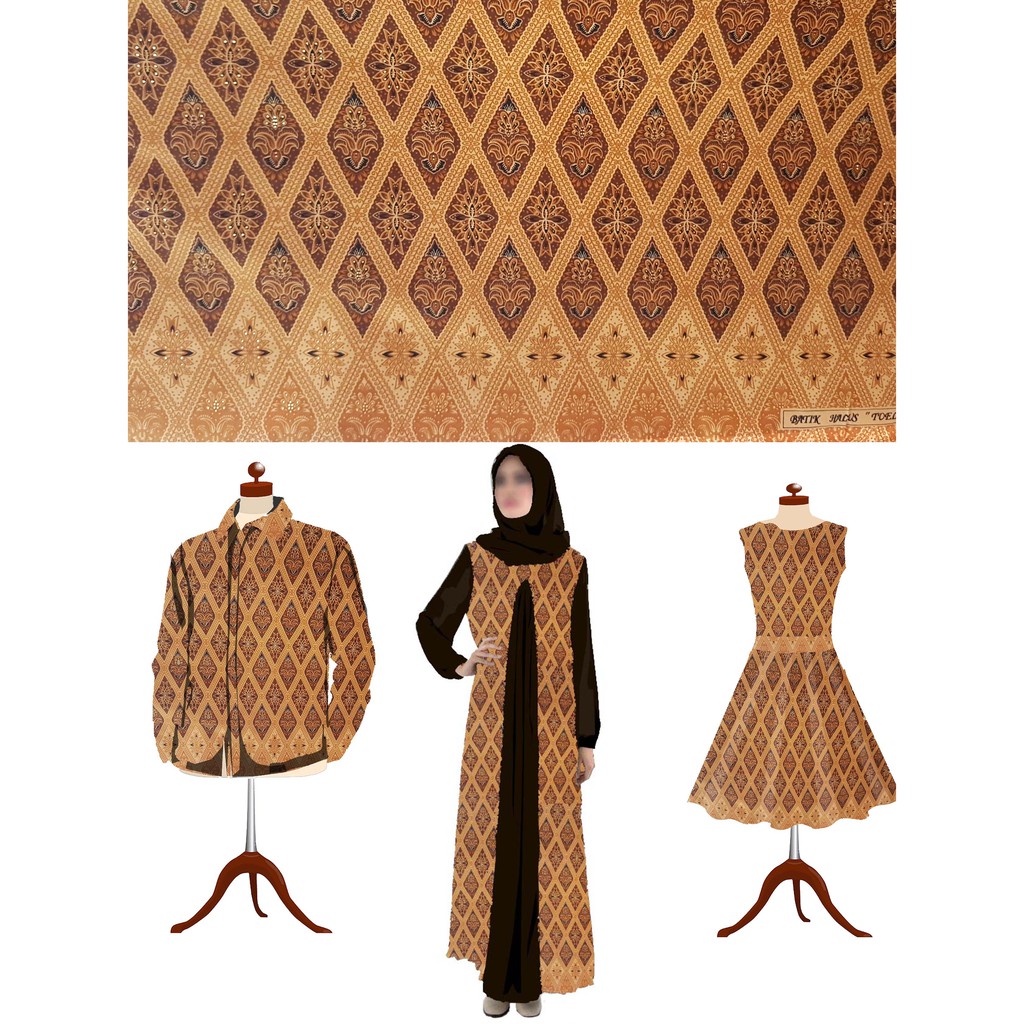 Batik Prada Diamond Gold