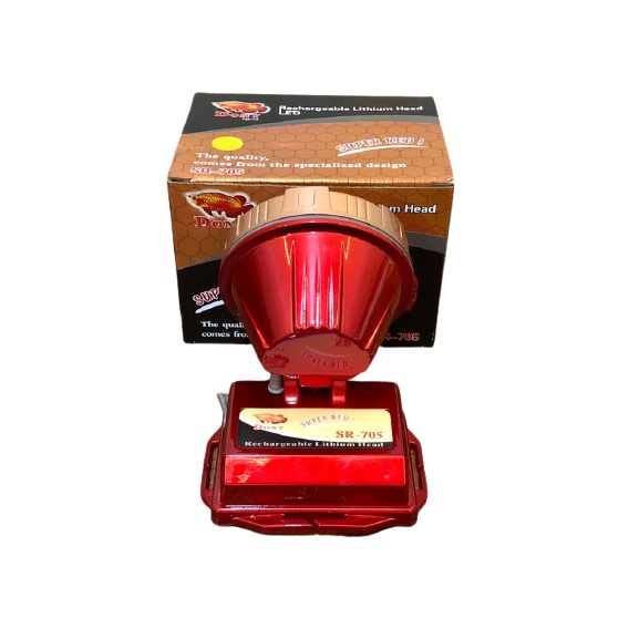 SENTER KEPALA DONY SR-705 15W QLED - SUPER RED