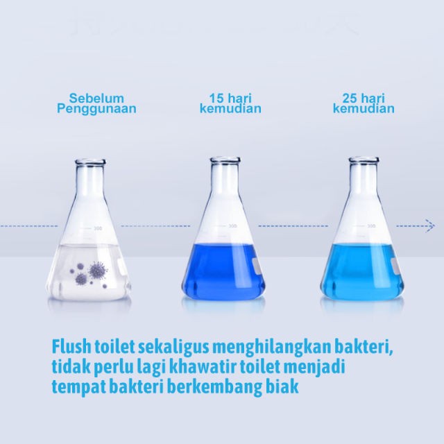 Si Biru Pembersih Kloset Beruang Tahan 45 Hari