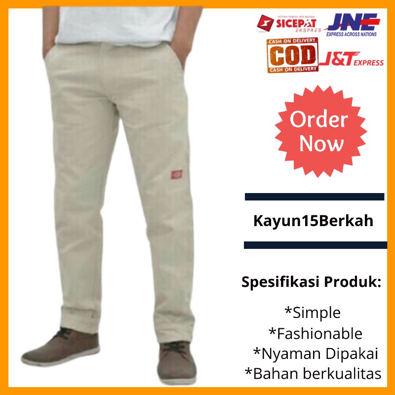 celana chino dickies pocket premium BAWAHAN COWOK TERMURAH KEKINIAN KEREN ORIGINAL MFUW