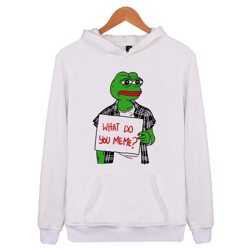 memes pepe meme hoodie anime sweater couple korea hoodie pria hoodie  kualitas pr