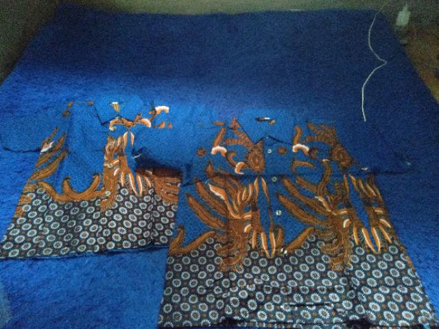 Baju Batik Anak Cowok Kemeja Lengan Pendek Batik Anak Laki Laki