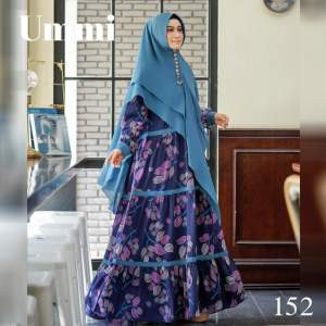 UMMI 152 set gamis syari by UMMI